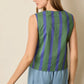 Two Toned Striped Top