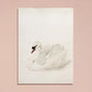 Vintage Swan 5x7" Print