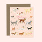 Dogs + Flowers Thank-You Card