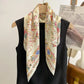 Vintage Inspired Toile Print Scarf