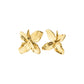 Trace Flower Stud Earrings