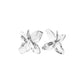 Trace Flower Stud Earrings
