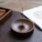 Wood Incense Holder - Black Walnut