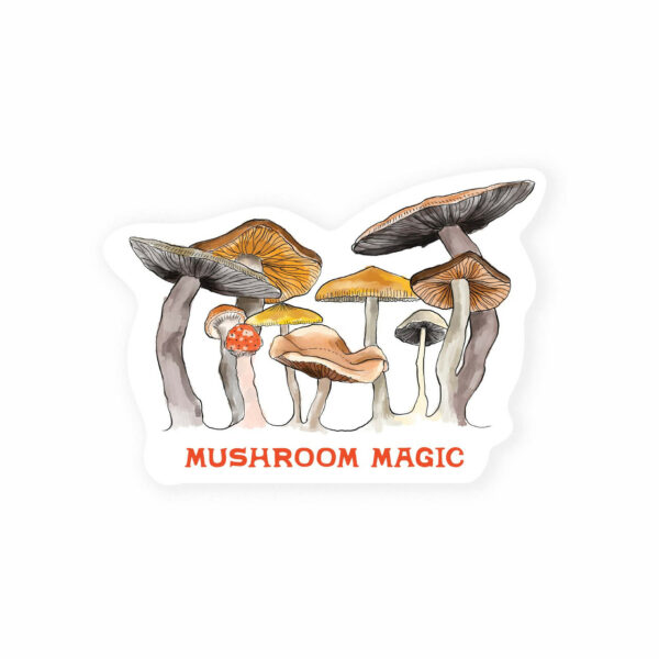 Mushroom Magic Sticker