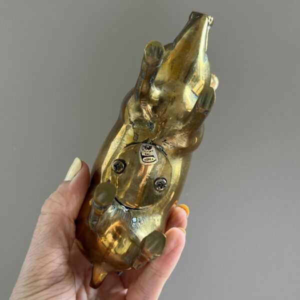 Brass Piggy Bank - Image 4