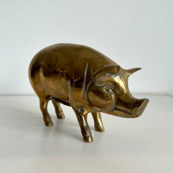 Brass Piggy Bank