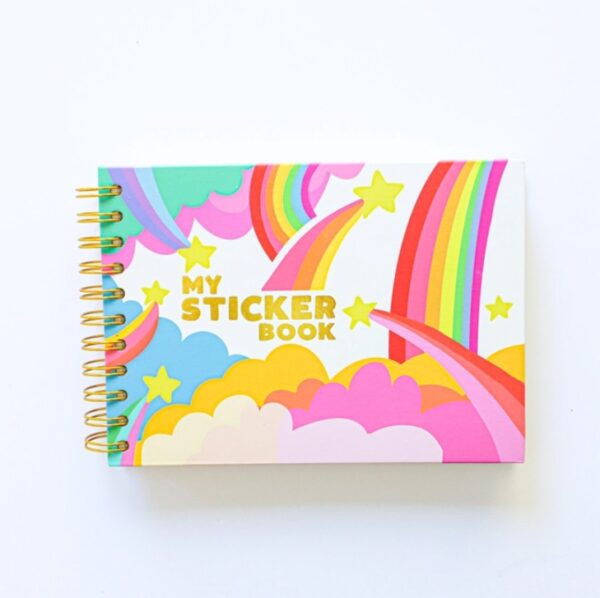 Retro Style Sticker Book