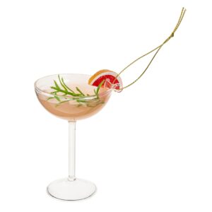 Pink Rosemary Gimlet Ornament