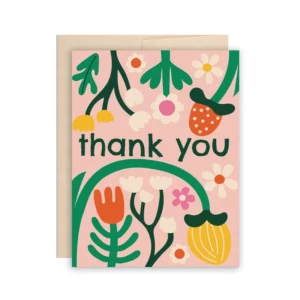 Thank You Flowers Card