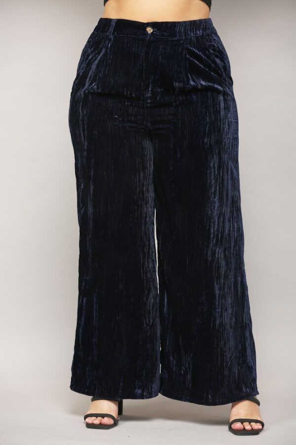 Crinkle Velvet Moonlight Pants - Image 4