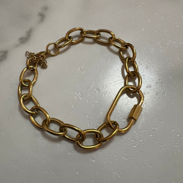 Chunky Gold Bracelet