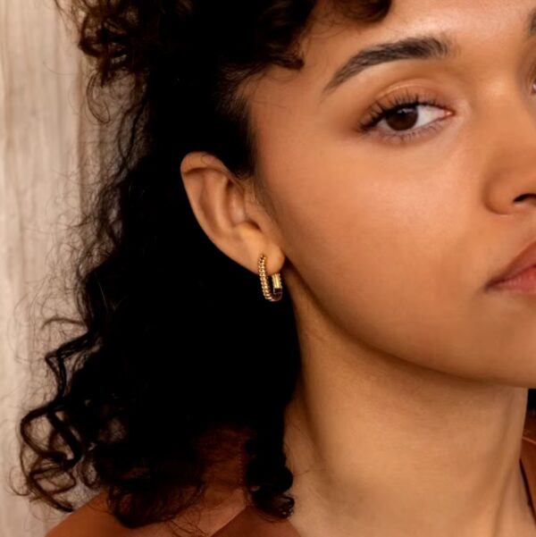 Vintage Twist Hoops