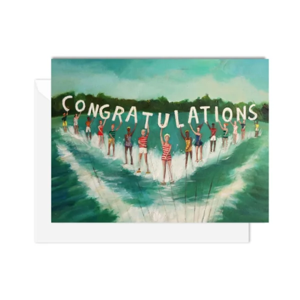 Janet Hill Card - Congratulations