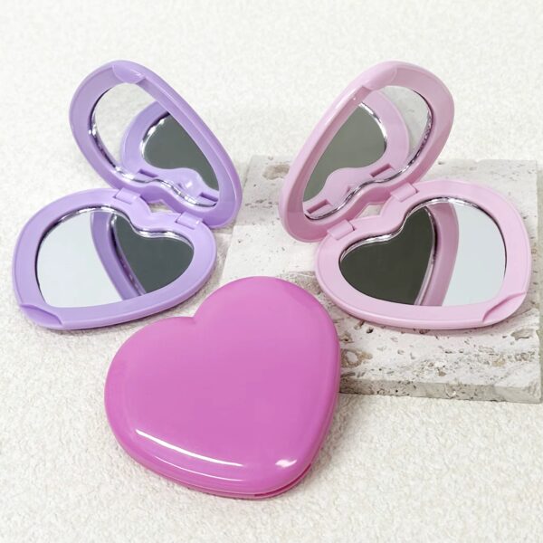 Heart Shaped Pocket Mirror