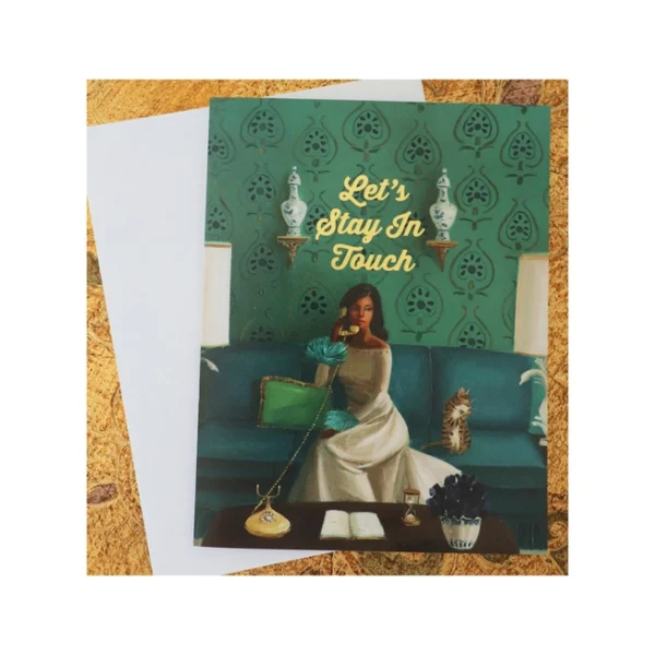 Janet Hill Card - Stay in Touch