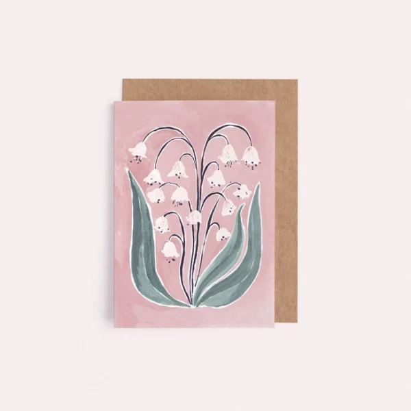 Mini Card - Lily of the Valley