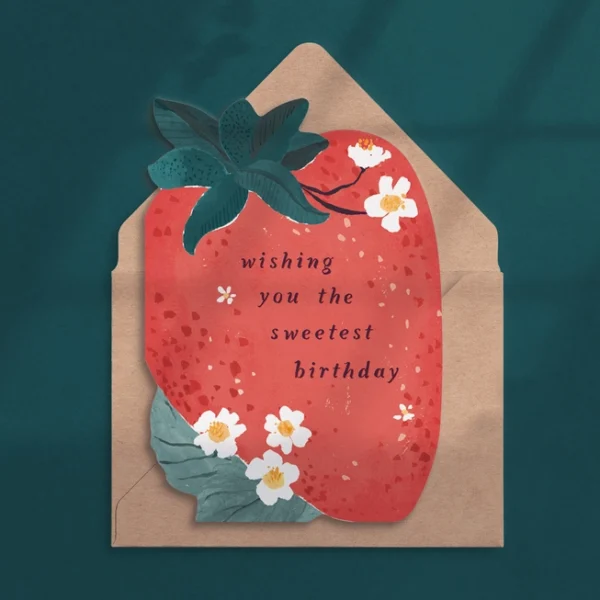 Sweet Strawberry Card