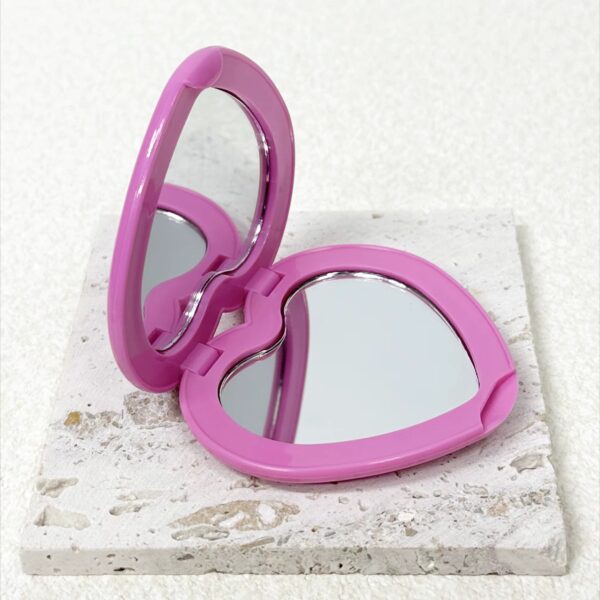 Heart Shaped Pocket Mirror - Image 4