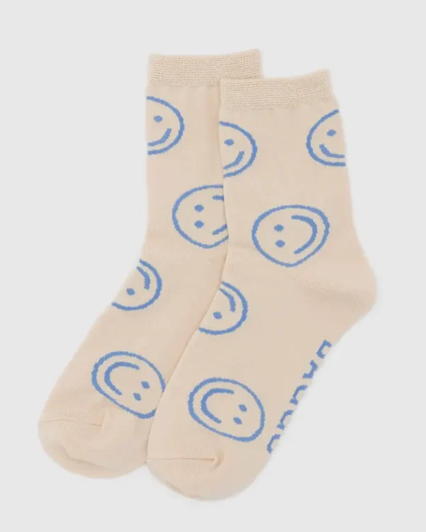 Baggu Socks - Periwinkle Happy - Image 2